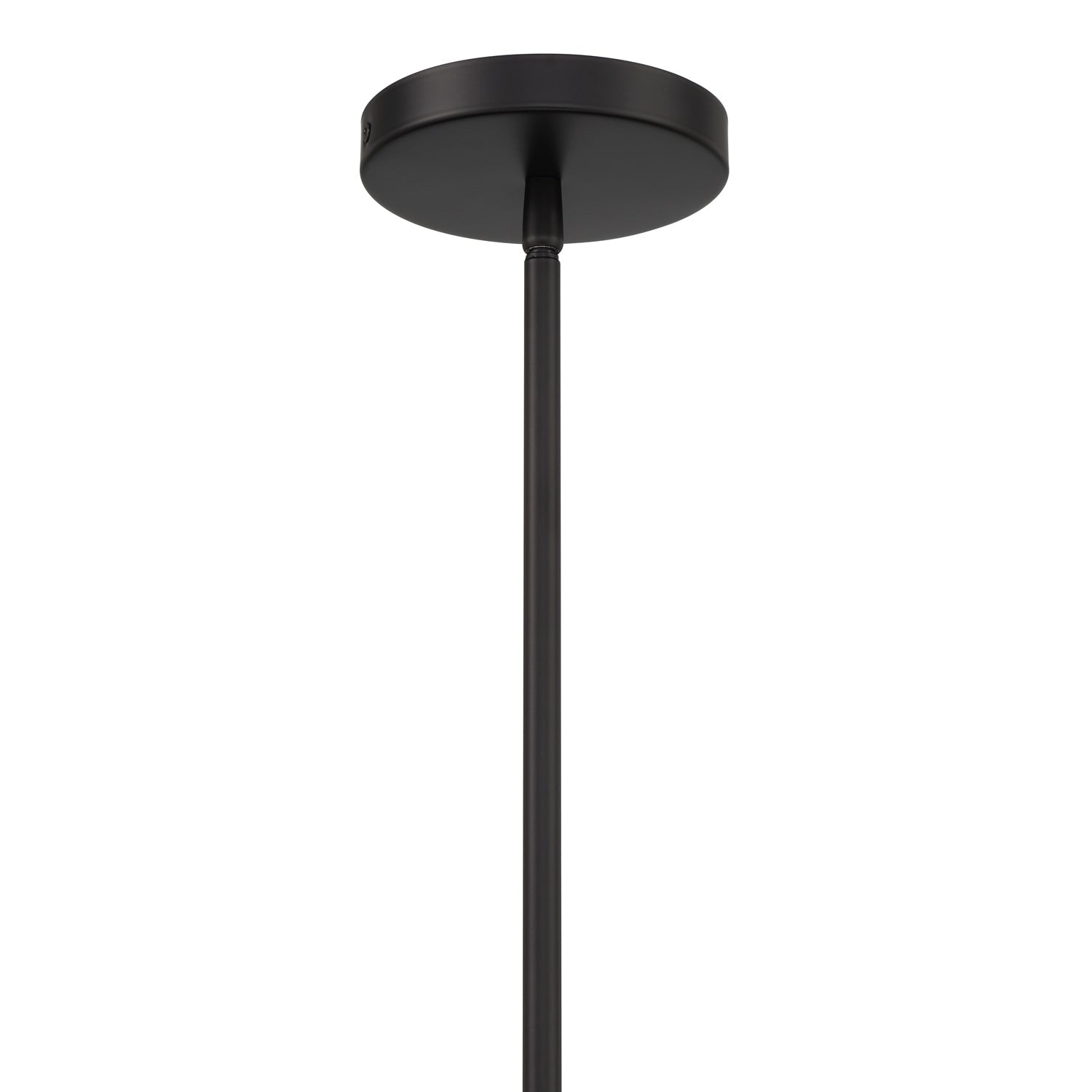 Carson 6 Light Chandelier 26", Matte Black