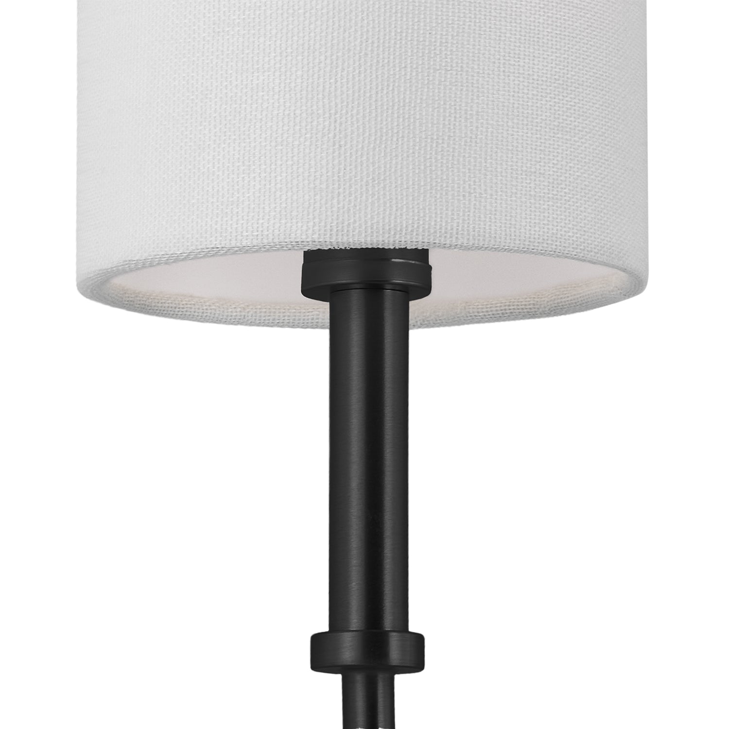 Remington 5 Light Chandelier 26", Matte Black