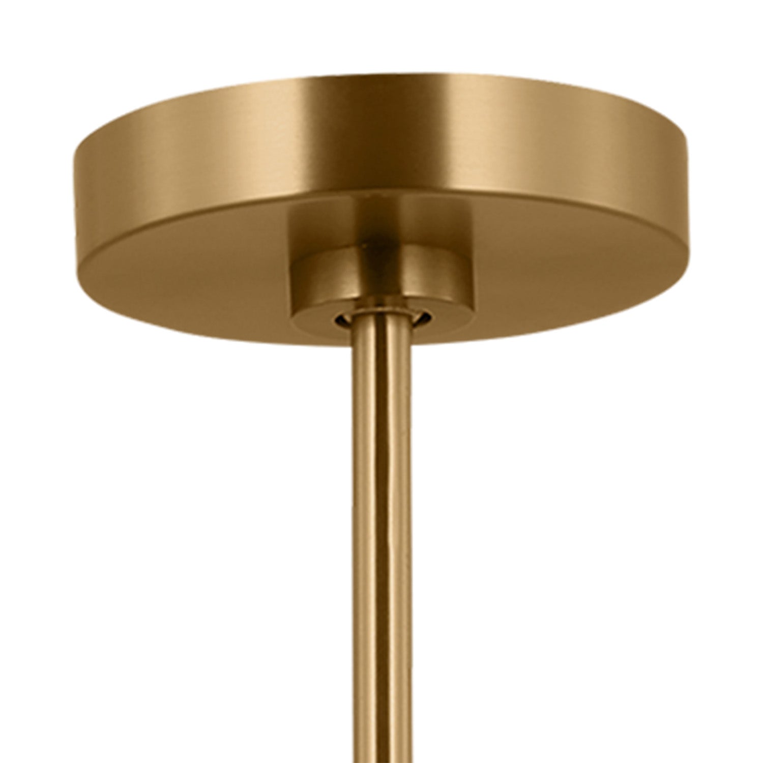 Ferris Large Chandelier 35", Modern Brass